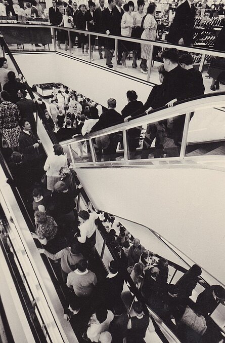 Eröffnung der Horten-Filiale am 15. Juni 1965. Foto: Stadtmuseum Oldenburg