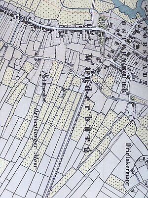 Wunderburg Plan © Stadtmuseum Oldenburg