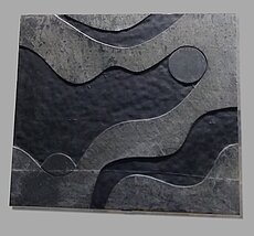 Schieferplatte Udo Reimann © Stadtmuseum Oldenburg