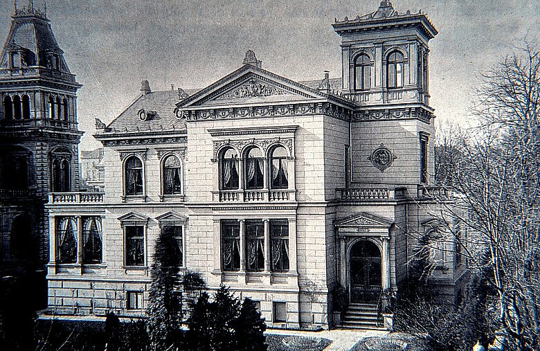 Francksen Villa um 1898. Foto: Stadtmuseum Oldenburg