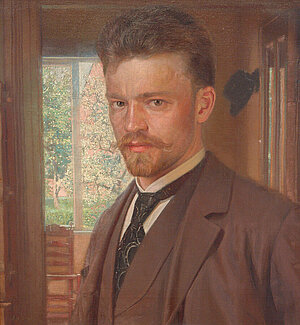 Bernhard Winter, Selbstbildnis, 1901 © Stadtmuseum Oldenburg