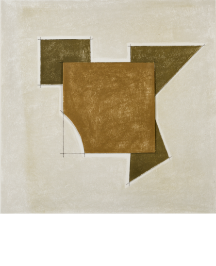 David Tremlett, Add & Subtract IV, Lithografie, 2025 © Griffelkunst/Michael Pfisterer