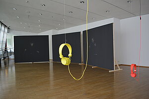 Katja Aufleger, Coversation Piece, Installation, 2014. Foto: Stadtmuseum