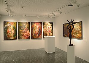 Ausstellungsansicht FRISCH aus Berlin, 2015. Foto: Stadtmuseum