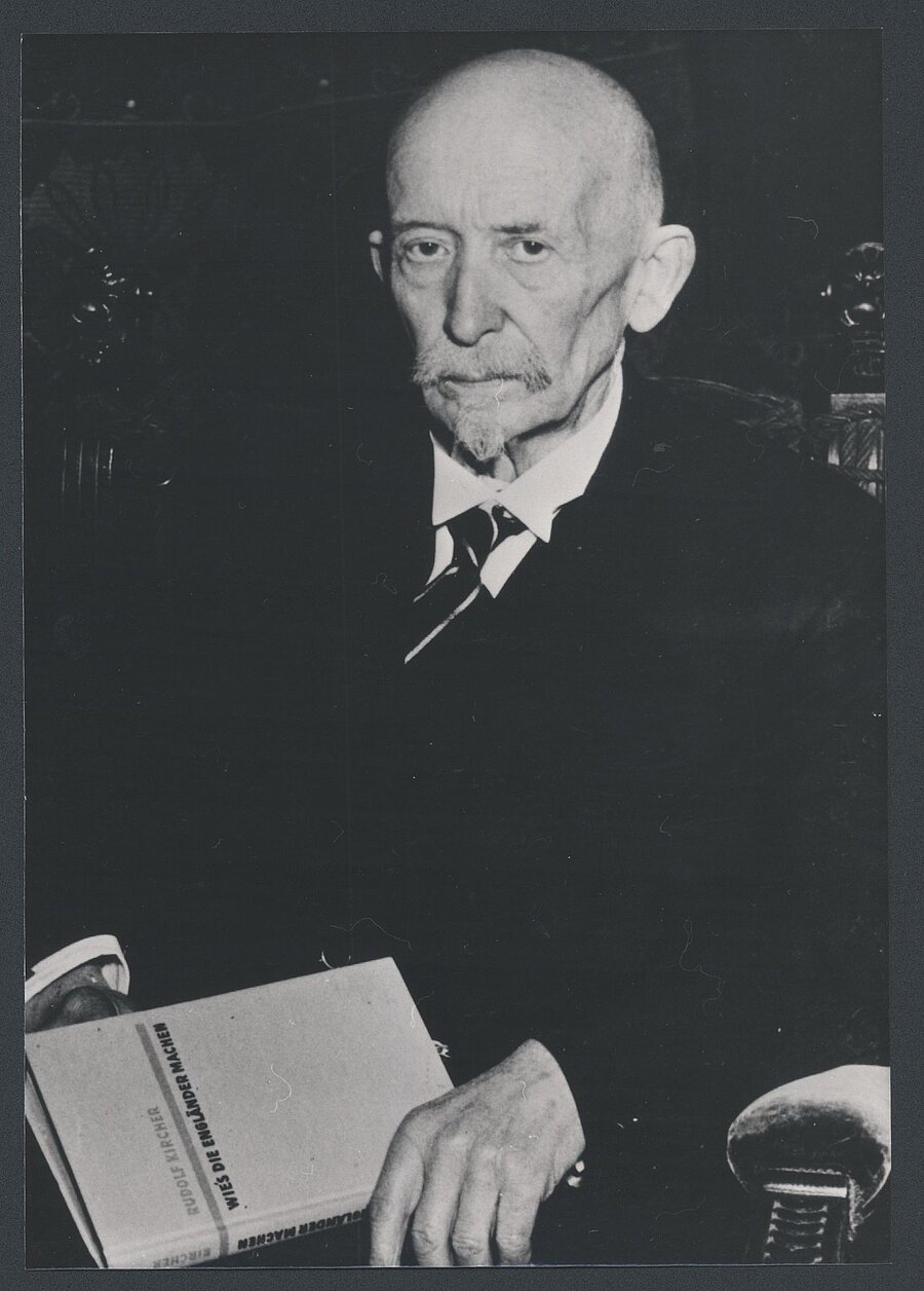Der Oberbürgermeister Max tom Dieck im Jahr 1946.
