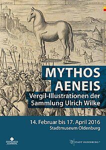 Mythos Aeneis-Plakat, Gestaltung: Konsumgrafik