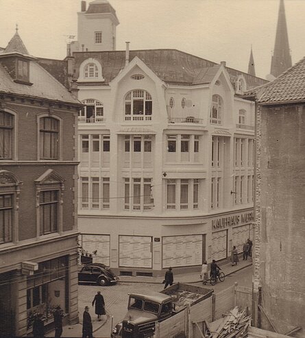 Kaufhaus Merkur kurz vor der Eröffnung 1953. Foto: Stadtmuseum Oldenburg