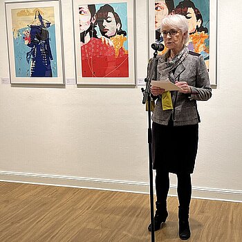 Inge von Danckelman vom Verein Freunde und Förderer des Stadtmuseums Oldenburg © Stadtmuseum Oldenburg 