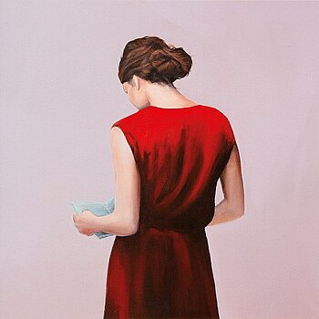 Karoline Kroiß, Leserin XIII, Giclée-Druck, 2022 © Karoline Kroiß