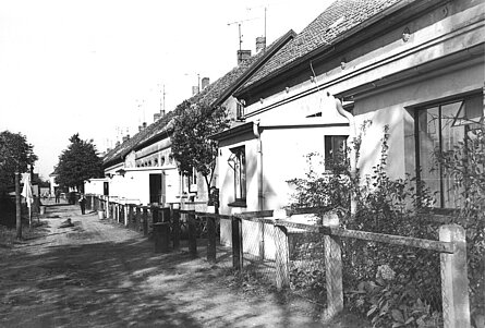 Behrensstraße in der Kamerunsiedlung in Osternburg in den 1950er Jahren, Bild: Stadtmuseum Oldenburg