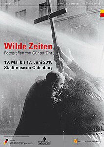 Ausstellungsplakat: Günter Zint - Wilde Zeiten