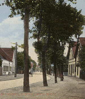 Cloppenburger-Str., um1900, Postkarte © Stadtmuseum Oldenburg